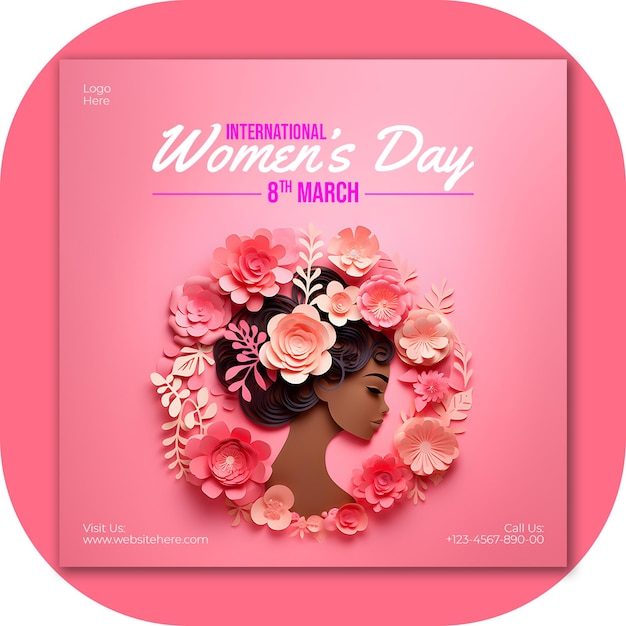 International Womens Day Post Design for Social Media