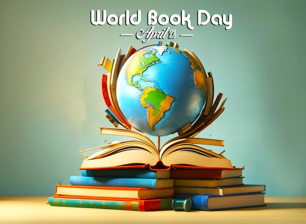 International World Book Day Designed to greeting or celebrate World Book Day