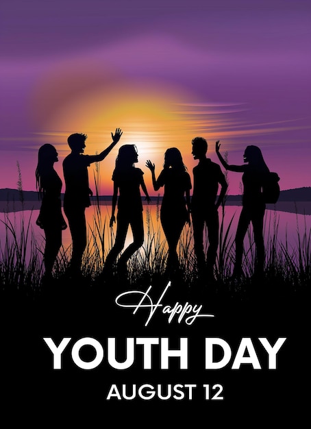 International Youth day 12 August design