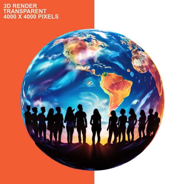 International youth day transparent background