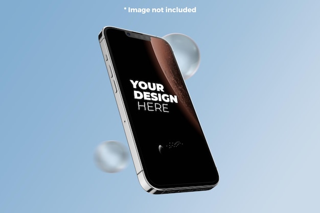 iPhone 13 Pro PSD Mockup Template