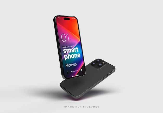 Iphone 14 pro max editable mockup