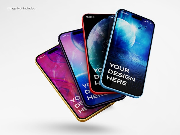 iPhone 14 pro max scene mockup.ui ux app presentation mockup