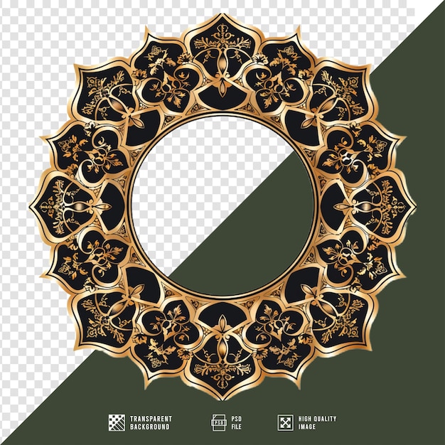 Islamic mandala ornament without HD quality background