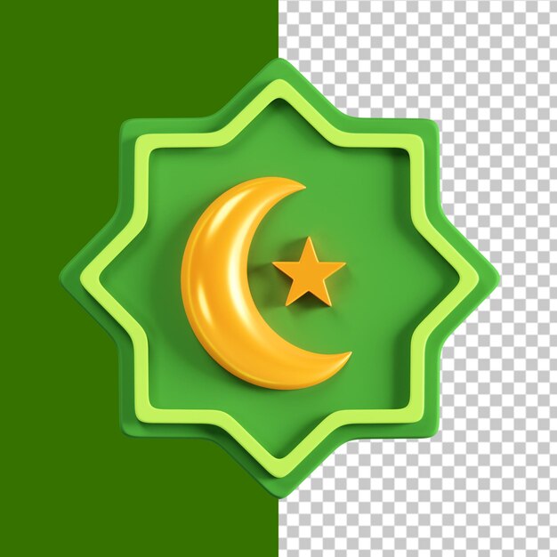 Islamic Ornament 3d illustration