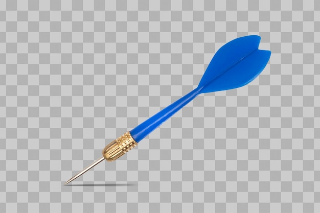 Isolated dart arrow