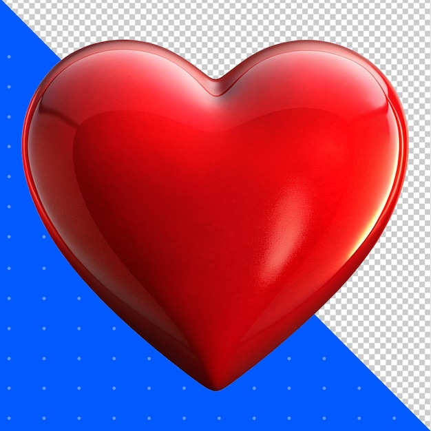 Isolated heart PNG Image with transparent background for Valentines Day