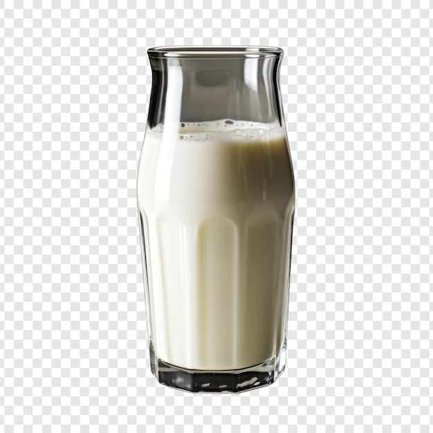 PSD isolated milk style png with white background generative ia