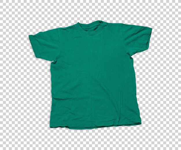 Isolated t shirt on transparent background