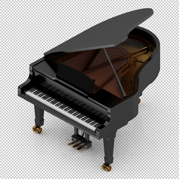 Isometric Classic Piano