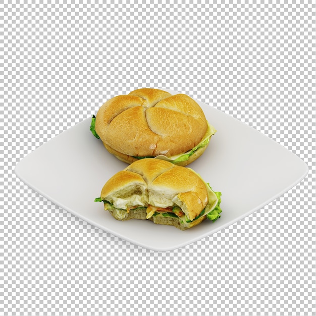 Isometric fast food