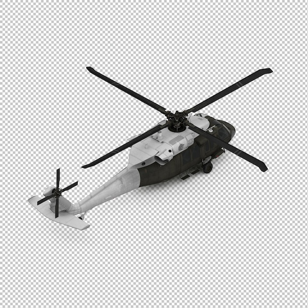 Isometric helicopter