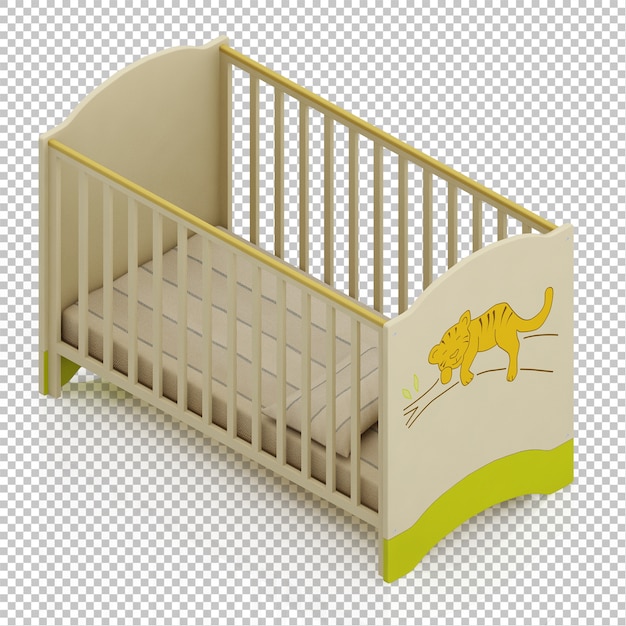 Isometric kid bed