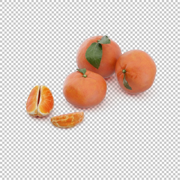 Isometric  Mandarins