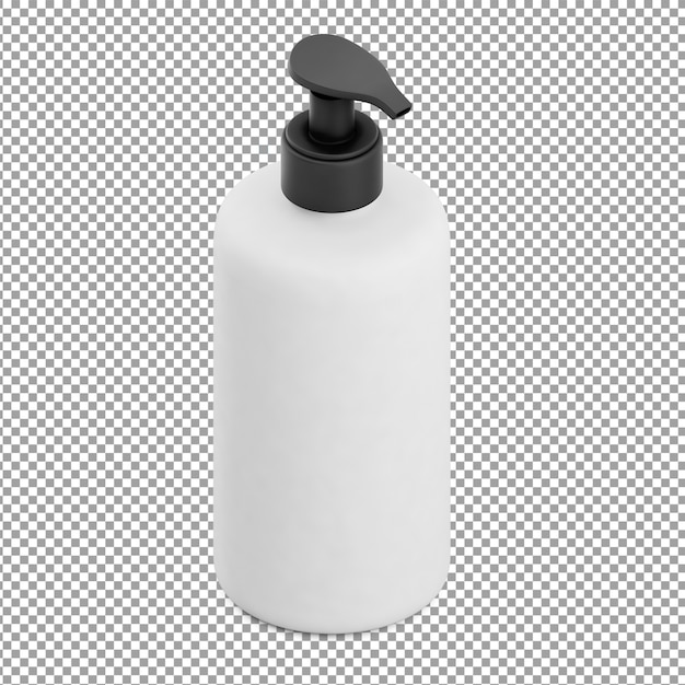 Isometric soap bottle