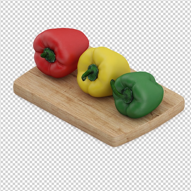  Isometric Vegetables