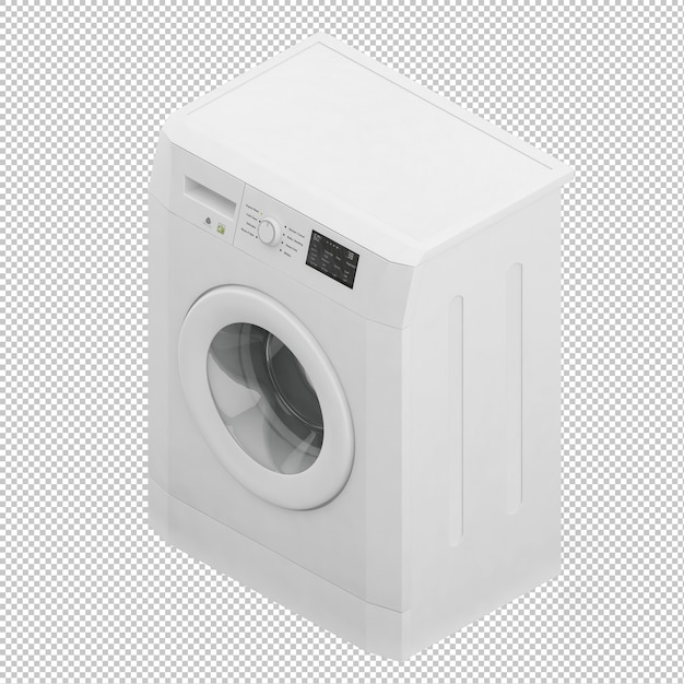 Isometric washing machine