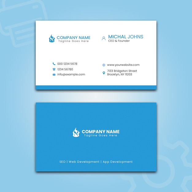 IT Company Business Card