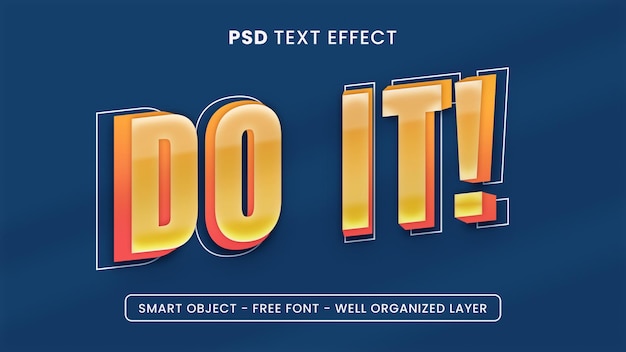 Do it text effect