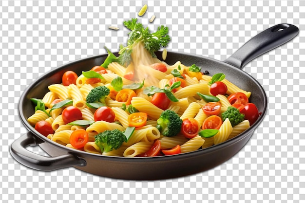 Italian pasta with vegetables png