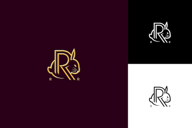 J8 Letter R With Minimalist Logo Design Style With R Shaped Int Illustration Logo Vector Designs