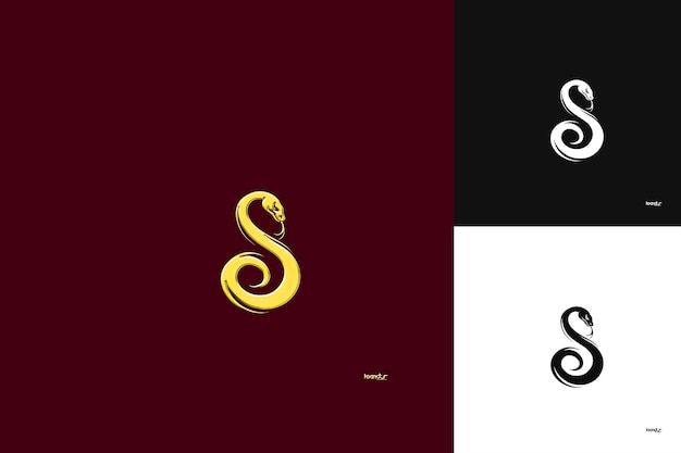 J8 Letter S Logo With Grand Vibe Letter Mark Logo Style Design Illustration Logo Vector Designs