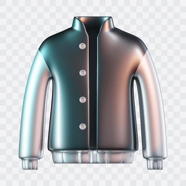 PSD jacket 3d icon