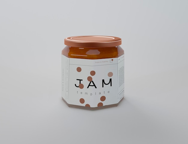 Jam Jar Mockup