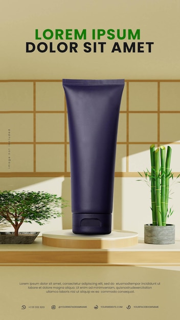 Japanese Interor Podium Product Display