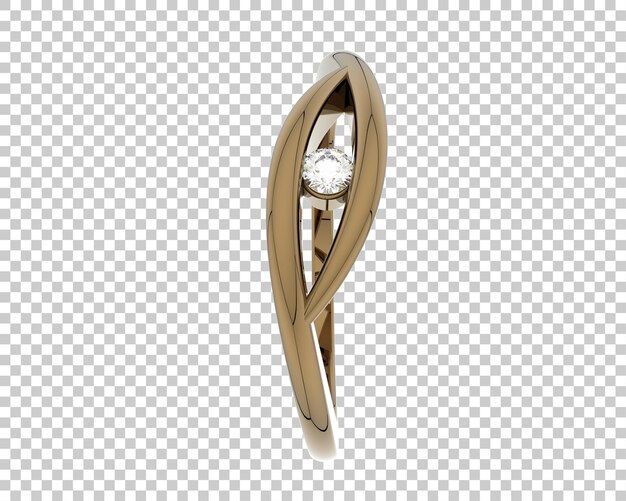 Jewelry isolated on background 3d rendering illustration