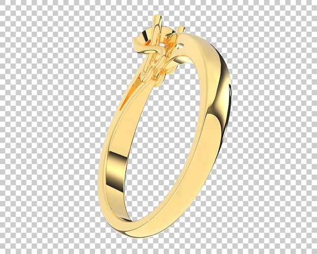 Jewelry isolated on background 3d rendering illustration