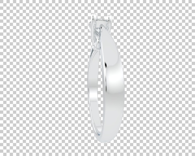 Jewelry isolated on background 3d rendering illustration