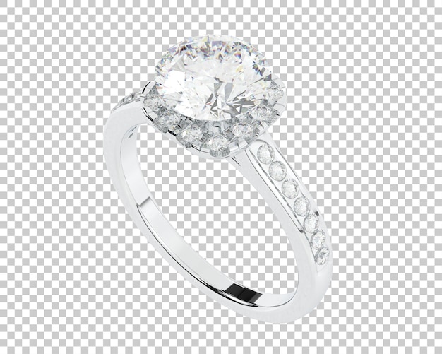 Jewelry isolated on background 3d rendering illustration