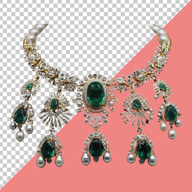 PSD jewelry isolated on transparent png background