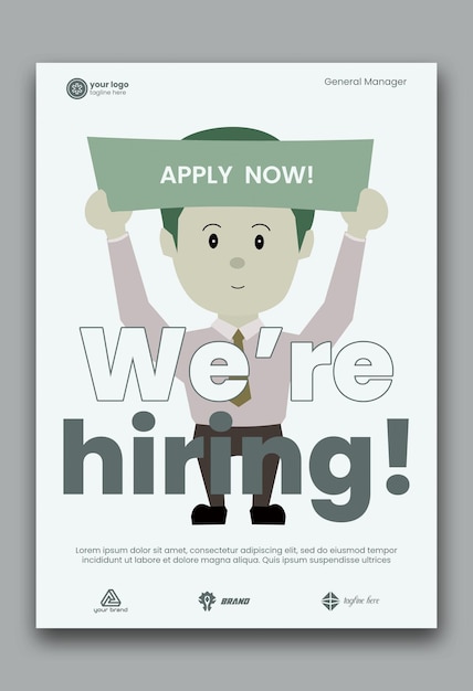 job hiring poster