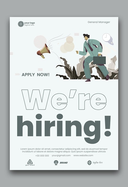 job hiring poster