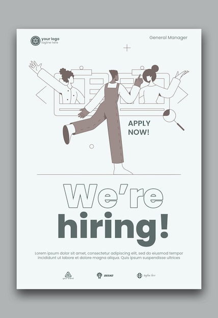 job hiring poster