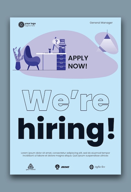 job hiring poster