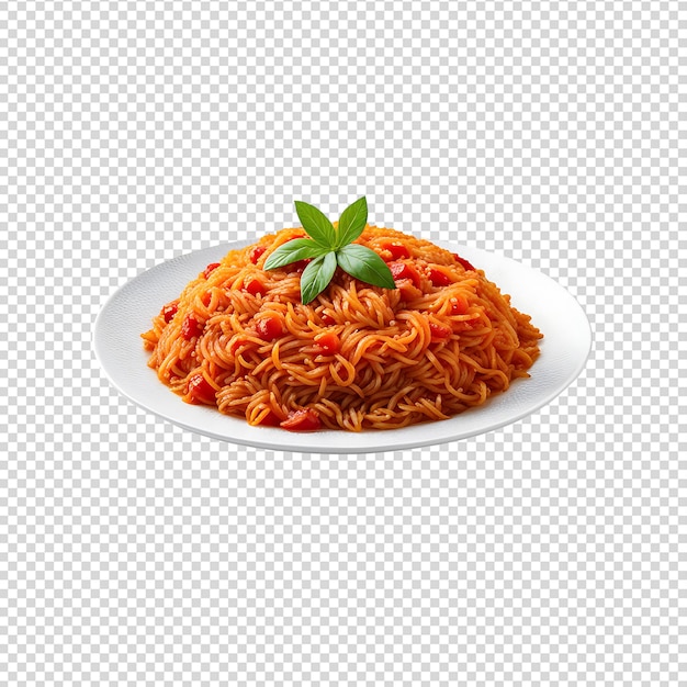 Jollof isolated on transparent background