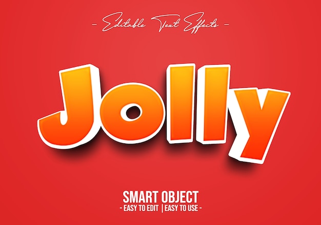 Jolly Text Style Effect