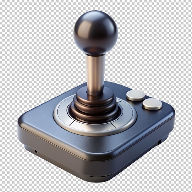 PSD joystick on transperent background