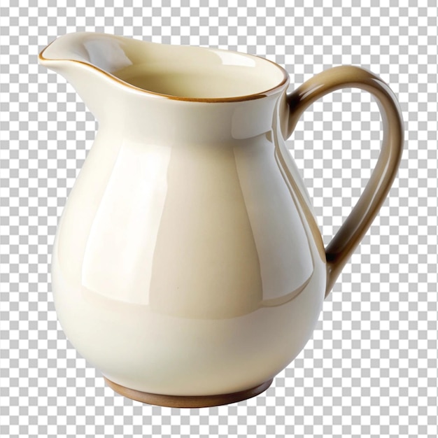 Jug on transparent background