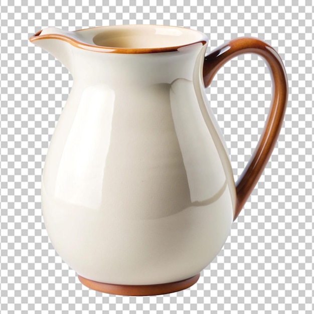 Jug on transparent background