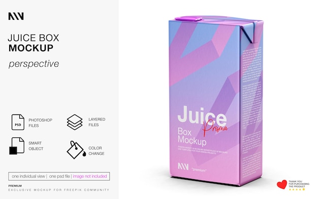 JUICE BOX MOCKUP