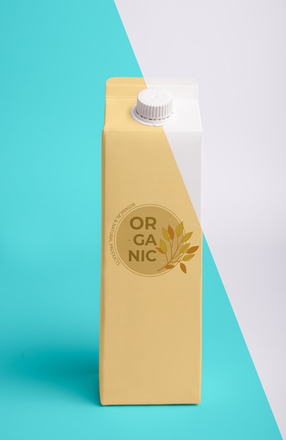 Juice carton with cap