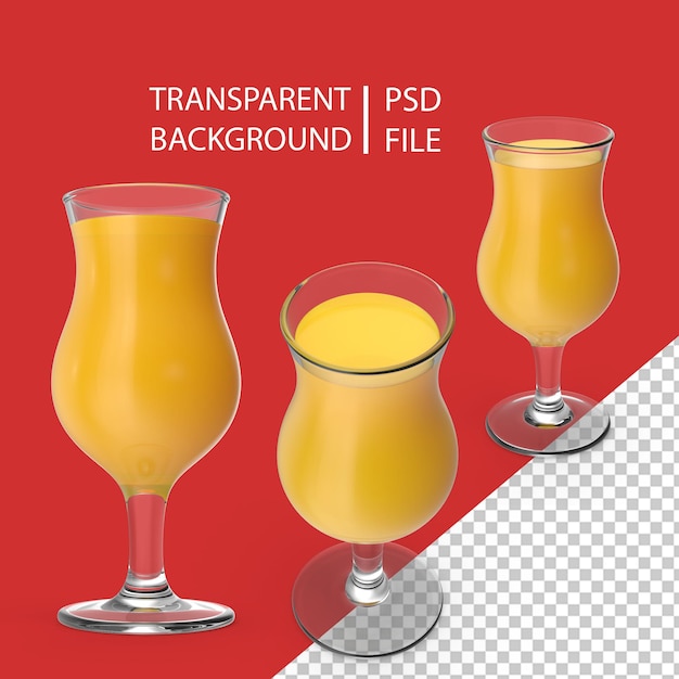 Juice Glass PNG