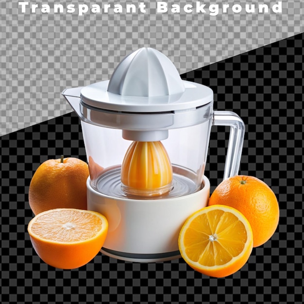 PSD juicer isolated on transparent background