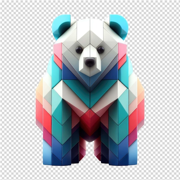 Kaleidoscopic wildlife design