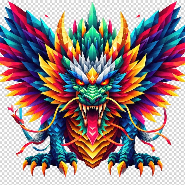 Kaleidoscopic wildlife design