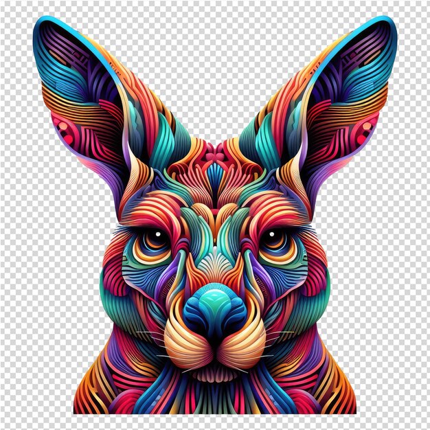 Kaleidoscopic Wildlife Design